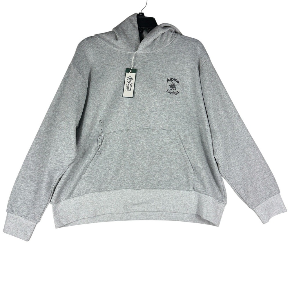 Alpine Design Womens XL Hike Hoodie Medium Gray Heather ADW24600H NWT‎